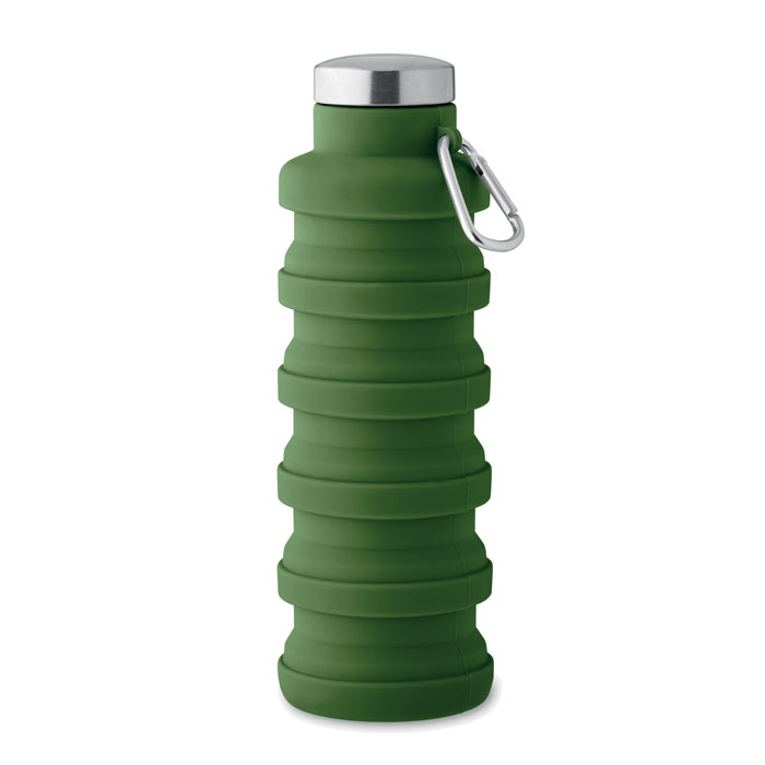 Bouteille pliable personnalisable 500ml Kolapsi Vert foncé